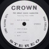 Chico Hamilton Featuring Paul Horn – The Great Chico Hamilton – Crown LP