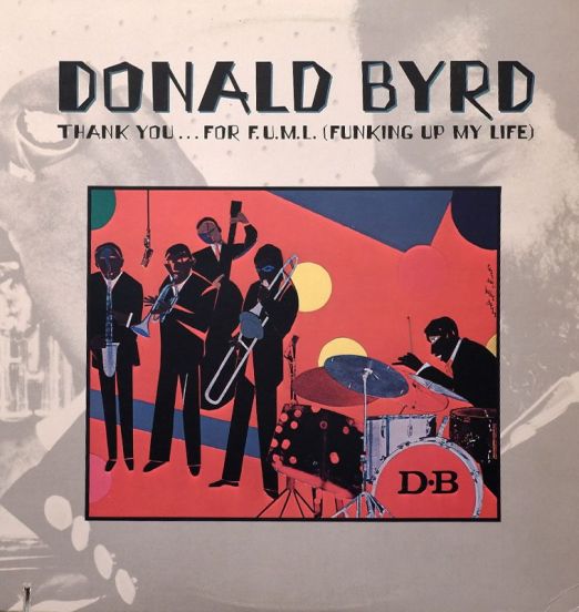 Donald Byrd - Thank You … For F.U.M.L. (Funking Up My Life) - Elektra LP Diff. Press