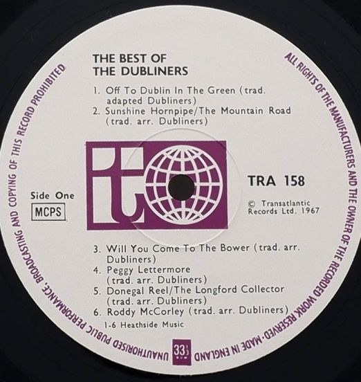 Dubliners-TheBestofTheDublinersLABEL