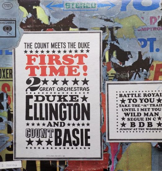 Duke Ellington & Count Basie - First Time! The Count Meets The Duke - Columbia LP