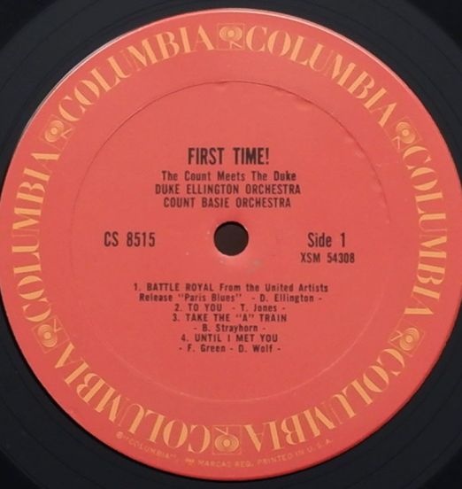 DukeEllingtonCountBasie-FirstTimeLABEL