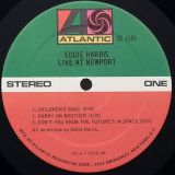 Eddie Harris – Live At Newport – Atlantic LP