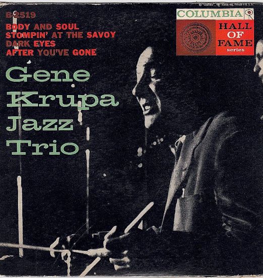 Gene Krupa Jazz Trio - Gene Krupa Jazz Trio - Columbia 7"