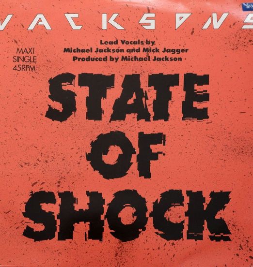 Jacksons - State Of Shock - Epic 12"