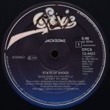 Jacksons – State Of Shock – Epic 12″