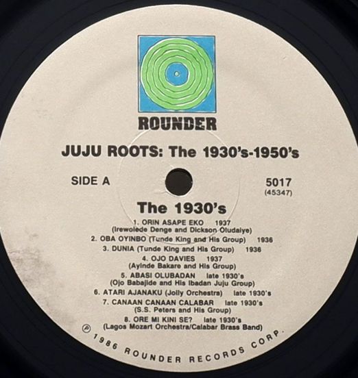 JujuRoots-The1930s-50sLABEL