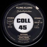 Kraftwerk – Radioaktivität b/w Antenne – Kling Klang GER 7″