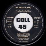 Kraftwerk – Radioaktivität b/w Antenne – Kling Klang GER 7″