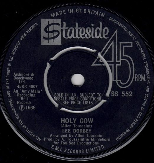LeeDorsey-HolyCowB