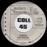 Leon Haywood – Tenderoni b/w Same – Modern DJ 7″