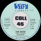 Madness – Our House b/w Walking With Mr Wheeze – Stiff GER 7″