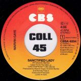 Marvin Gaye – Sanctified Lady b/w Instrumental – Cbs NL 7″
