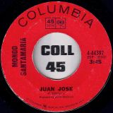 Mongo Santamaria – Bloodshot b/w Juan Jose – Columbia 7″