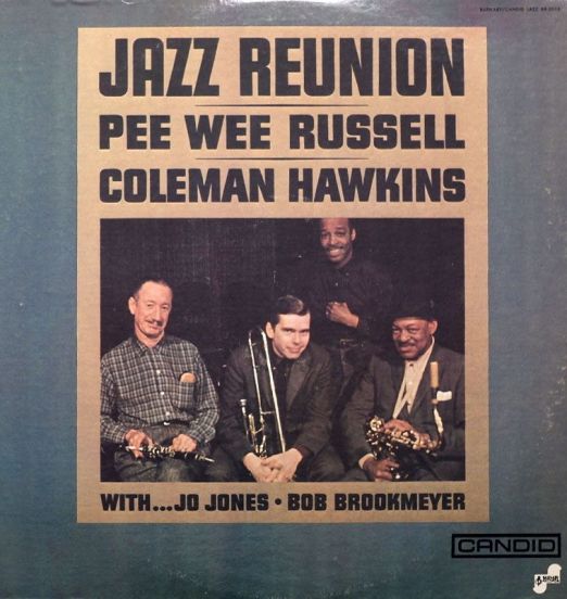 Pee Wee Russell & Coleman Hawkins - Jazz Reunion - Barnaby LP