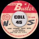 Prince Buster – Time Longer Than Rope b/w Fake King – Prince Buster JA 7″