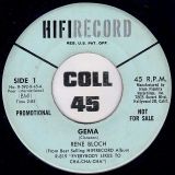 Rene Bloch – Gema b/w Corazon de Melon – HiFi DJ 7″