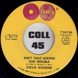 Stevie Wonder – Ain’t That Asking For Trouble b/w Blowin In The Wind – Tamla 7″