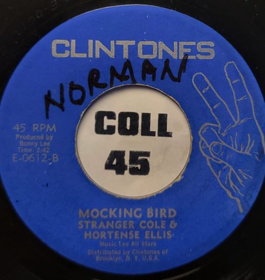 Stranger Cole & Hortense Ellis - Mocking Bird b/w Highschool Dance - Clintones JA 7"