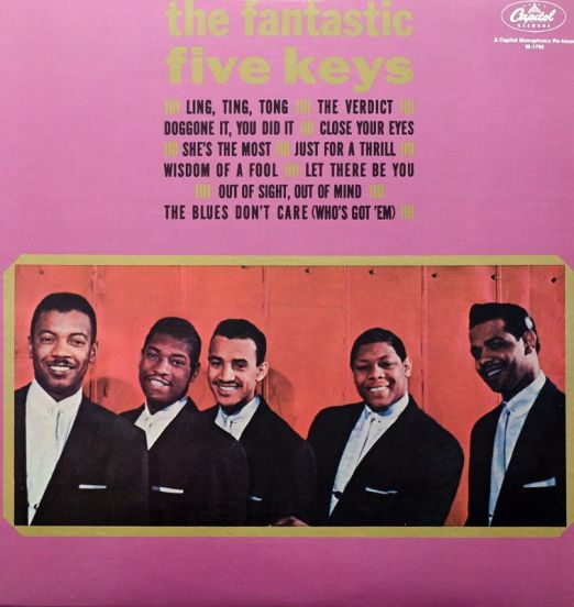 The Five Keys - The Fantastic Five Keys - Capitol LP