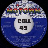 The Originals – Down To Love Town b/w Just To Be Closer To You – Motown CN 7″