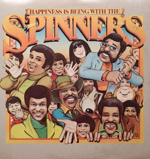 Spinners - Happiness Is Being With The Spinners - Atlantic LP