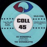 The Wonderlettes – So Wonderful b/w How Soon – Baja