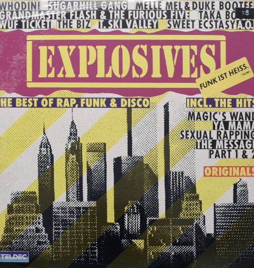V.A. - Explosives (The Best Of Rap, Funk & Disco) - TELDEC LP