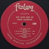 Vince Guaraldi Trio And Strings – The Latin Side Of Vince Guaraldi – Fantasy LP