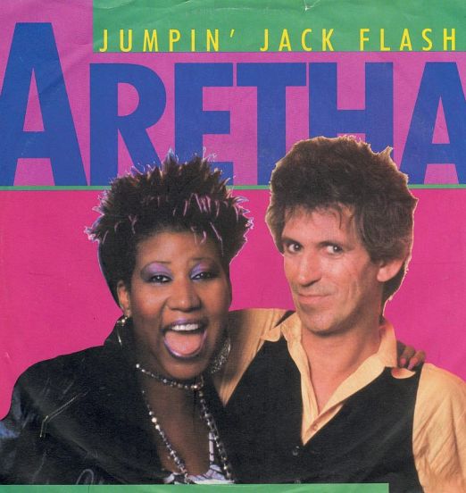 Aretha Franklin - Integrity b/w Jumpin' Jack Flash - Arista GER 7"
