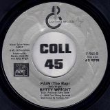 Betty Wright – Pain b/w Pain (The Rap) – First String 7″
