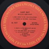 Billie Holiday – Lady Day – Columbia LP