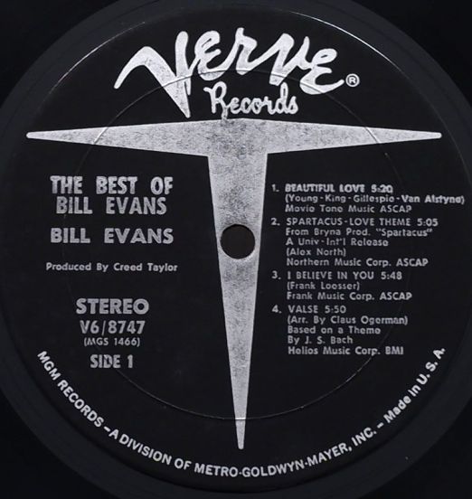 BillyEvans-BestOfLABEL