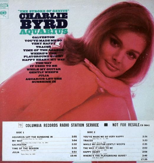 Charlie Byrd - Aquarius - Columbia LP