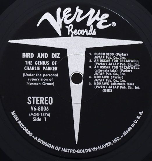 CharlieParker-BirdsAndDizLABEL