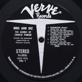 Charlie Parker & Dizzy Gillespie – Bird And Diz – Verve LP