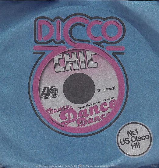Chic - Dance, Dance, Dance b/w Sao Paulo - Atlantic GER 7"