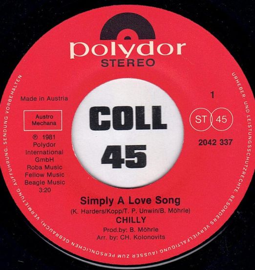 Chilly-SimplyALoveSongA
