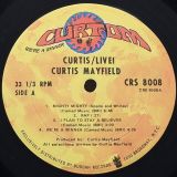 Curtis Mayfield – Curtis / Live! – Curtom LP