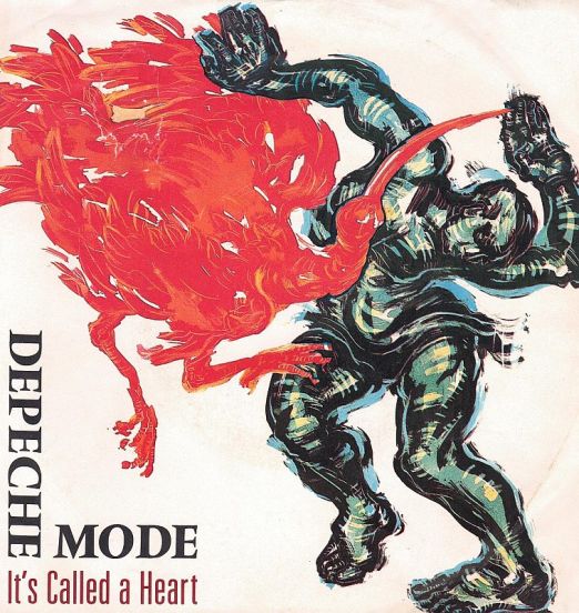Depeche Mode - It's Called A Heart b/w Fly On The Windscreen - Mute GER 7"