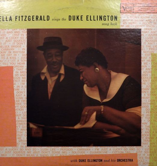 Ella Fitzgerald With Duke Ellington & His Orchestra - Ella Fitzgerald Sings The Duke Ellington Song Book Vol. 2 - Verve 2LP