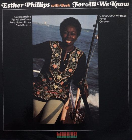 Esther Phillips With Beck - For All We Know - Kudu LP