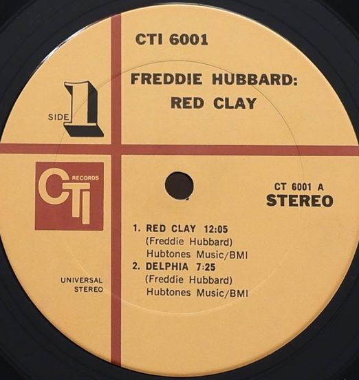 FreddieHubbard-RedClayLABEL