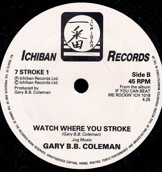 GaryBBColeman-WatchWhereYouStroke