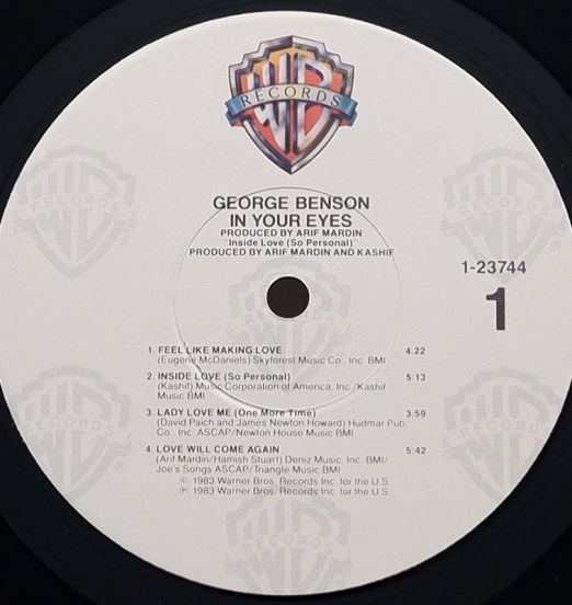 GeorgeBenson-InYourEyesLABEL