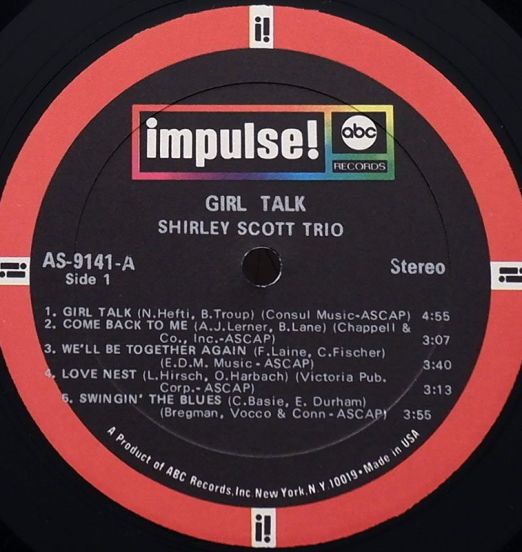 GirlTalk-ShirleyScottTrioLABEL
