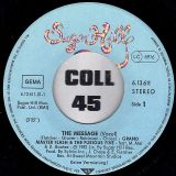 Grand Master Flash & The Furious Five Feat. Melle Mel & Duke Bootee – The Message b/w Instrumental – Sugar Hill GER 7″