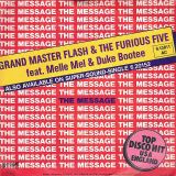 Grand Master Flash & The Furious Five Feat. Melle Mel & Duke Bootee – The Message b/w Instrumental – Sugar Hill GER 7″