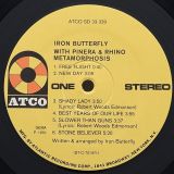 Iron Butterfly With Pinera & Rhino – Metamorphosis – ATCO LP