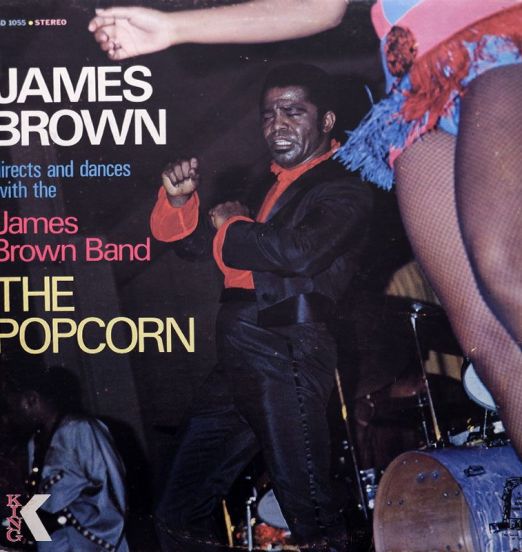 James Brown Directs And Dances With The The James Brown Band - The Popcorn - King LP