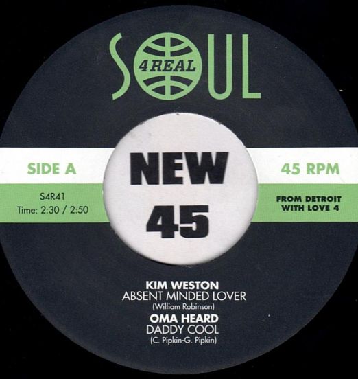 KimWeston-AbsentMindedLoverAndOmaHeard-DaddyCoolA
